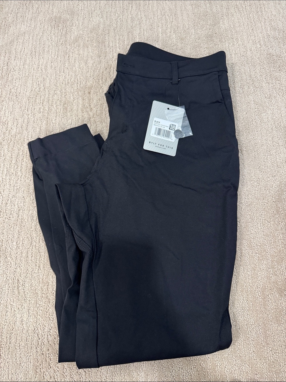 Men's BLYT For This Black Performance Stretch Pants